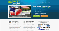Desktop Screenshot of budgethomekits.com